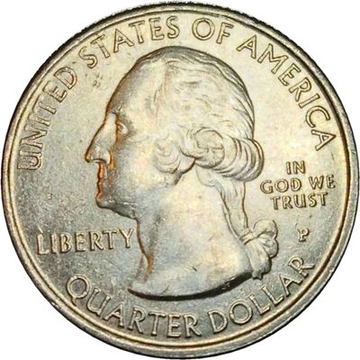 2016 P Harpers Ferry West Virginia Quarter, US National Parks America The Beautiful Collection