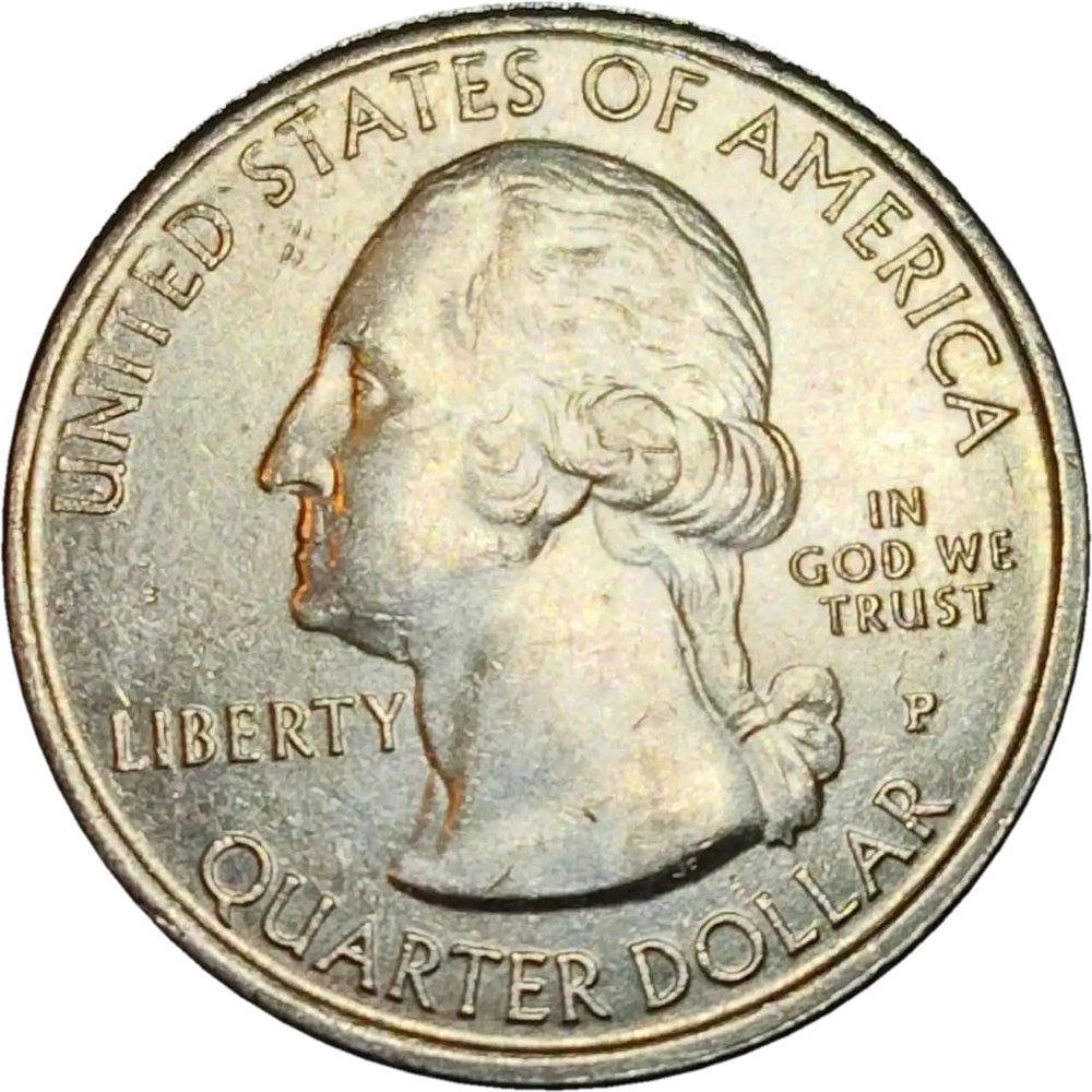 2016 P Harpers Ferry West Virginia Quarter, US National Parks America The Beautiful Collection