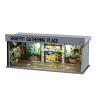Luay Wuliza Die-Cast Model Display Case, Suitable for Hot Wheels and Matchbox Cars. Acrylic Dust-Proof Display Box for Car Models. Light-Up Scenic Parking Lot Display. (Graffiti Hub) view 1