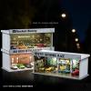 Luay Wuliza Die-Cast Model Display Case, Suitable for Hot Wheels and Matchbox Cars. Acrylic Dust-Proof Display Box for Car Models. Light-Up Scenic Parking Lot Display. (Graffiti Hub) view 3