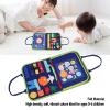 Alomejor Toddler Activity Book, Educational Sensory Learning Book, Travel Activity Toys for Toddler Boys Airplane Car view 4