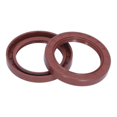 2 Pcs FKM Oil Kit, Temperature Pressure Proof Axle, TC Oil for Engines Gearboxes Cylinders, Friction with