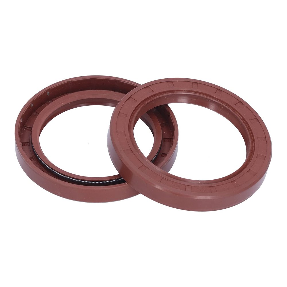 2 Pcs FKM Oil Kit, Temperature Pressure Proof Axle, TC Oil for Engines Gearboxes Cylinders, Friction with