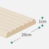 Foam Edge Protectors 20cm Wide 1cm Thick Self-Adhesive Anti Collision Cushion Bumper, Edge Protection Corner Guards Strip for Furniture Fireplace Desk Worktop(White,2m/6.56ft) view 2