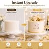 0-9 Number Cake Toppers Set, 10PCS Rose Gold Acrylic Cake Decoratons, Party Decoraton for Birthday & Anniversary view 3