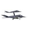 1 72 F117 Attack for Aircraft Nighthawk Metal Military Model Diecast Plane Airplane Playkits view 4