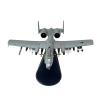 1/100 Scale A-10 A10 Thunderbolt II for Warthog Hog Attack Plane Fighter Diecast Metal Aircraft Model Playkits(A-10C Shark GD) view 2