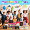 JMMICO 36*3 Packs Scratch Art Notebook+Sticky Hands+Stickers,Valentines Party Favors for Kids 4-8-12,Return Gifts for Birthday Party Bulk Toys,Goodie Bags Stuffers, Classroom Prizes Students Gifts view 3