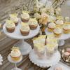 12PCS Gold Glitter "Happy Anniversary" Cupcake Toppers, Elegant Cupake Decorations with Heart-shape, Wedding, Company Anniversary Party, Birthday Party Decors view 3