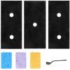 Tressify Reusable Gas Stove Burner Covers With Sponges, 3 Pcs Stove Cover Kit, 0.5Mm Non-Stick Washable Gas Stove Covers, Heat-Resistant Stove Protectors view 3