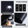 Tressify Reusable Gas Stove Burner Covers With Sponges, 3 Pcs Stove Cover Kit, 0.5Mm Non-Stick Washable Gas Stove Covers, Heat-Resistant Stove Protectors view 4