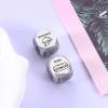 Fathers Day Dad Gift for Boyfriend Husband from Wife 2 PCS Date Night Food Decision Dice Anniversary Wedding Birthday Gag Gifts for Husband Wife Boyfriend Girlfriend Bridal Shower Couples Gifts view 4