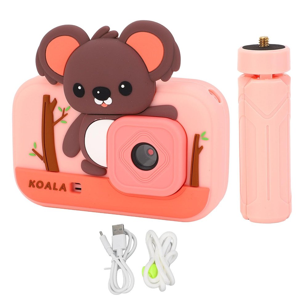 48MP Digital Camera for Kids and Beginners with 1080P HD Video, 2.4 Inch Screen, 4X Zoom - Portable Rechargeable Travel Cam for Women, Girls, Boys, School and Outdoor Adventures (No Memory Card)