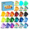 Cybermaker 24PCS 3D Printed Dragon Toys Eggs with Dragon Inside, Basket Stuffers for Boys & Girls, Easter Theme Party Favors, Easter Egg Hunt, Classroom Prize Supplies Gifts view 1