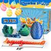 Cybermaker 24PCS 3D Printed Dragon Toys Eggs with Dragon Inside, Basket Stuffers for Boys & Girls, Easter Theme Party Favors, Easter Egg Hunt, Classroom Prize Supplies Gifts view 2