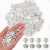 100 Pieces Miniature Coins for Crafts Dollhouse Tiny Fake Silver Coins for Dollhouse Fairy Garden Micro Landscaping view 1