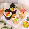 100 Pieces Tiny Lemon Slices for Dollhouse Micro Resin Fruit Decor for Crafts Mini Things for Fairy Garden Micro Landscaping Decoration view 4