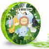 Animal Piatas 14.2 inch Foldable Animal Jungle Mexican Safari Piatas Wild Rabbit bunny Parrot Monkey Giraffe Lion Zabra Elephant Zoo Themed Birthday Party Decoration view 1