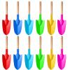 12-Pack Kids Toy Shovels, Metal Sand & Gardening Shovels, Iron Pointed Blades, Available in Assorted Colors view 1