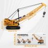 VYKOBLO Metal ABS Crane Toy, Diecast Construction Vehicles Crane Model Car with Manual Lifting Button, Truck Building Toys for Kids Boys Ages 3-7, 8-12 Christmas and Birthday Gifts view 4