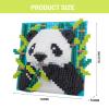 AHZILEI Panda Animal Building Blocks,DIY 3D Wall Art Decor Kit for Adults  Creative Pixel Brick Panda Picture Set for Home Office Decoration, Relaxing Building Toy Gift for Teens & Adults (1166 PCS) view 2