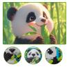 AHZILEI Panda Animal Building Blocks,DIY 3D Wall Art Decor Kit for Adults  Creative Pixel Brick Panda Picture Set for Home Office Decoration, Relaxing Building Toy Gift for Teens & Adults (1166 PCS) view 3