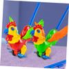 HAKIDZEL Detachable Rooster Walker Pushing Cart for Early Educational Plastic Learning Activity Cart to Train Leg Muscles and Ability Random Color view 3