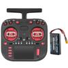 RADIOMASTER TX15 Max 3.5inch IPS Touchscreen Radio Controller ExpressLRS With AG02 CNC Hall Gimbal Built-in Gyro Microphone (Red FCC Mode 2 With 6200Mah) view 1