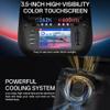 RADIOMASTER TX15 Max 3.5inch IPS Touchscreen Radio Controller ExpressLRS With AG02 CNC Hall Gimbal Built-in Gyro Microphone (Red FCC Mode 2 With 6200Mah) view 4