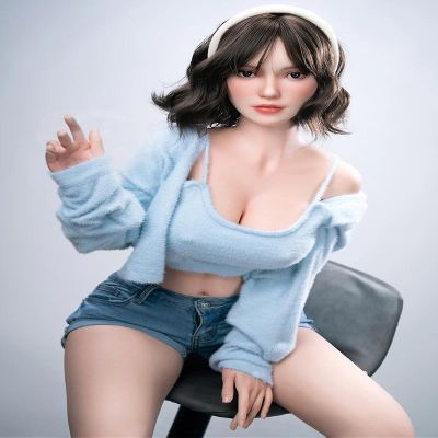 4.6FT/C-Cup Female Seamless Action Figure All Silicone, Flexible Female Figure, Suitable for Cosplay/Photography/Art (Wig Clothes) Non-Picture Hair and Clothes