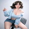 4.6FT/C-Cup Female Seamless Action Figure All Silicone, Flexible Female Figure, Suitable for Cosplay/Photography/Art (Wig Clothes) Non-Picture Hair and Clothes view 1