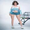 4.6FT/C-Cup Female Seamless Action Figure All Silicone, Flexible Female Figure, Suitable for Cosplay/Photography/Art (Wig Clothes) Non-Picture Hair and Clothes view 2