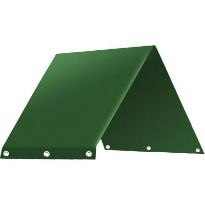 Chewtoyo Rectangular Swing Roof Replacement Top, Green, 52 X 90 in, Waterproof Outdoor Canopy, Silver-Coated Oxford Fabric, Long-Lasting Sunshade for Playgrounds and Outdoor Equipment