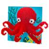 AHZILEI Octopus Building Block Wall Art & Table Display Kit  3D Red Octopus Mosaic Sculpture, Large Creative Home Decor Set for Teens & Adults, Ocean Animal Brick Wall Art Gift (9788 PCS) view 1