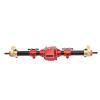 Aluminum Alloy RC Rear Axle Upgrade Parts with 27T 8T Internal Mounting Gear for SCX10 PRO Red view 4