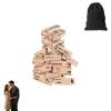 nichety 48 pcs Tower Games,Wooden Couples Date Night Stacking Block,for Valentine Lover Drunking Party Game with Romantic Activities view 1