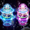 Vantexi Flying Orb Ball Toy,2026 Upgraded Parachute LED,Magic Hand Controlled Flying Gravity Ball,Cosmic Globe Boomerang,Cool Christmas Birthday Gift for 6 7 8 9 10+ Year Old Boys Girls-Blue & Purple view 1