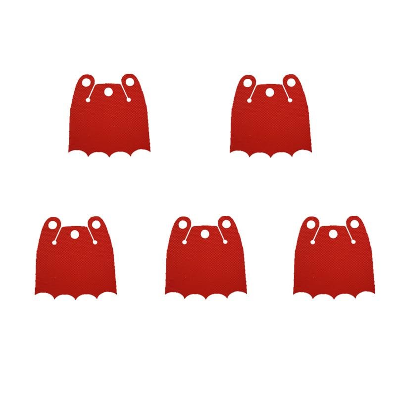 BASEPLATES Building Block Figure Accessory Red Cape (cape086-0)