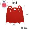 BASEPLATES Building Block Figure Accessory Red Cape (cape086-0) view 2