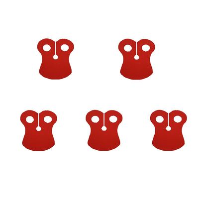 BASEPLATES Building Block Figure Accessory Red Cape (cape167-0)