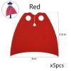 BASEPLATES Building Block Figure Accessory Red Cape (cape031-0) view 2