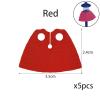 BASEPLATES Building Block Figure Accessory Red Cape (cape016-0) view 2