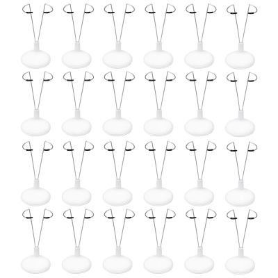 24 Pcs Action Figure Display Stands, Metal with Rubber Tips, Doll and Figure Holders for Collectors, Ideal for Display and Storage