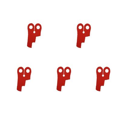 BASEPLATES Building Block Figure Accessory Red Cape (cape187-0)