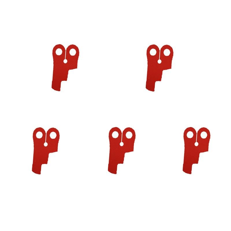 BASEPLATES Building Block Figure Accessory Red Cape (cape187-0)