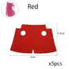 BASEPLATES Building Block Figure Accessory Red Cape (cape050-0) view 2