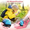 Bug Catcher for Kids, Insect Trap Kit with 6X Magnifier Glass - STEM Educational Exploration Tool for Indoor and Outdoor,Christmas Birthday Gifts Toys for Adults, Boys, and Girls (Pink 2PCS) view 3