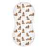 1 Pack Muslin Burp Cloths American Cocker Dogs White Cotton Baby Burp Cloths Ultra Absorbent Soft Thick Burping Cloth for Newborn Must Haves 22x11 Inch view 1