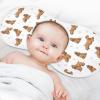 1 Pack Muslin Burp Cloths American Cocker Dogs White Cotton Baby Burp Cloths Ultra Absorbent Soft Thick Burping Cloth for Newborn Must Haves 22x11 Inch view 4