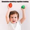 ToysCentral Basics Electric Cooking Toys Game Feating House with Simulation Induction Pot, Vivid Food Toys for the Development of Learning Skills and Motor Skills, Great Kids (Electromagnetic furnace style (red) view 4
